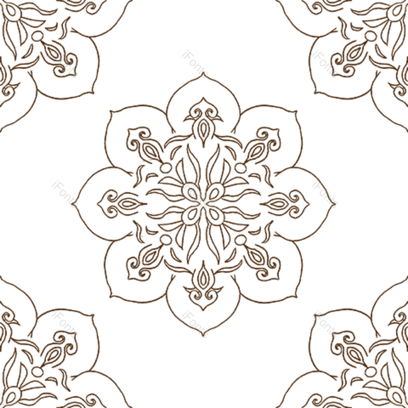 线条图片,中国风元素,底纹PNG,抽象免抠素材